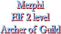 Merphi
Elf 2 level
Archer of Guild